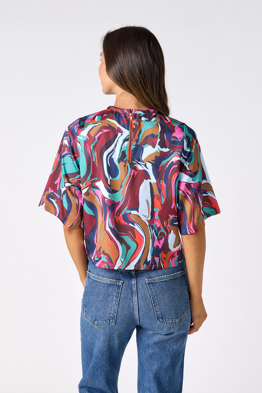 Bree Tee Shirt - Color Current