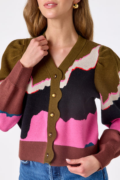 Jude Cardigan Sweater - Portoro