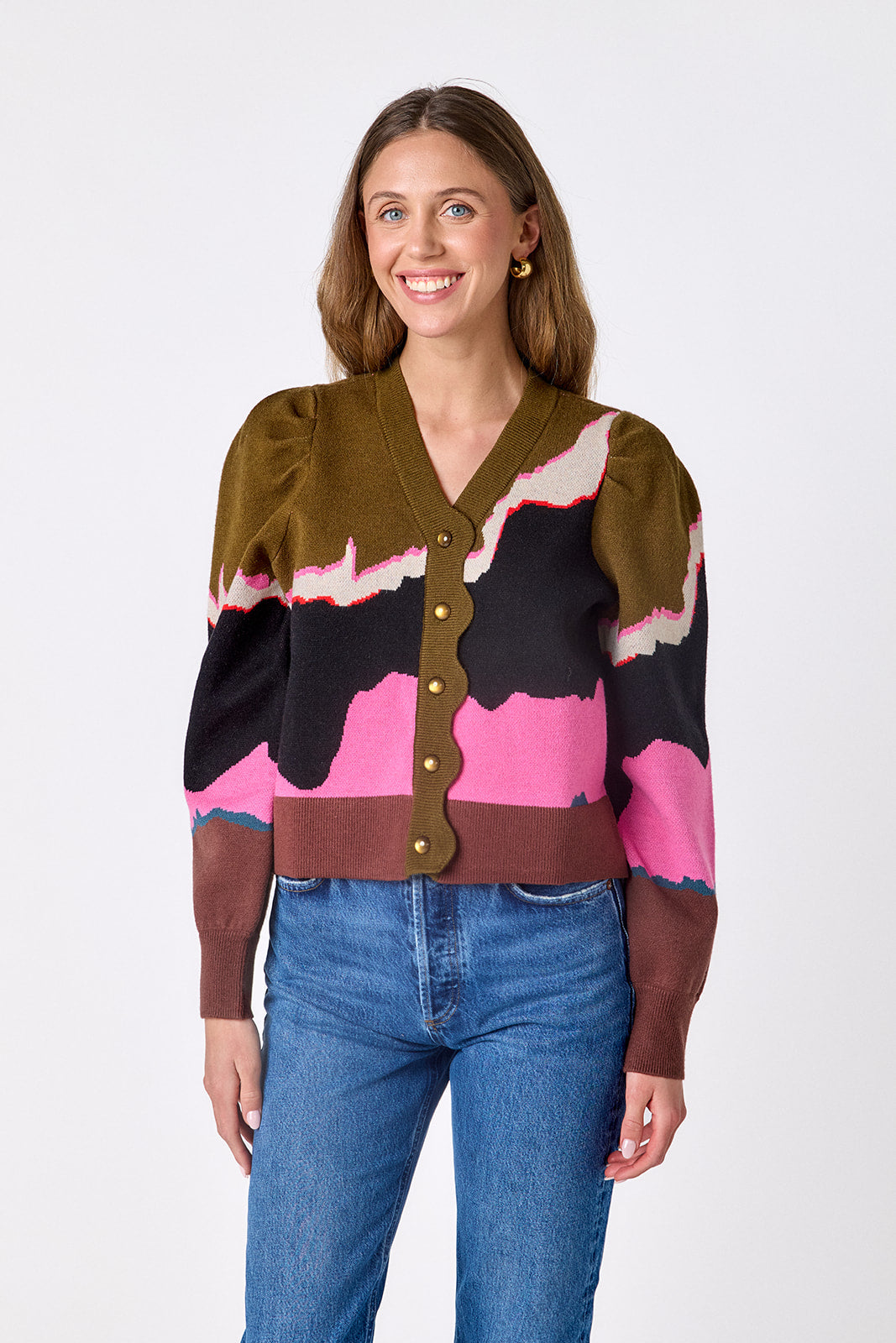 Jude Cardigan Sweater - Portoro