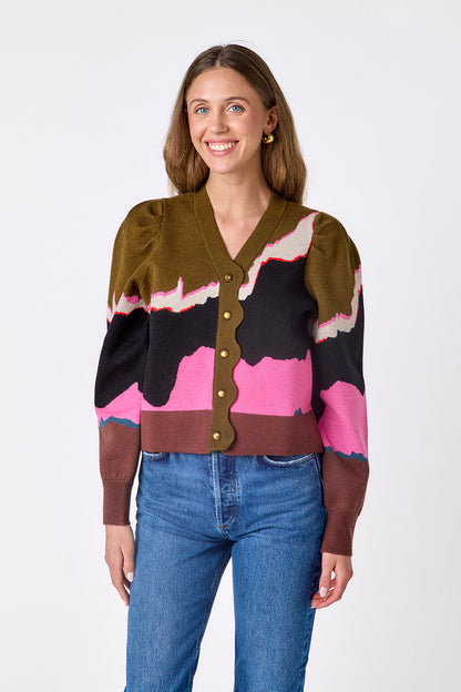 Jude Cardigan Sweater - Portoro