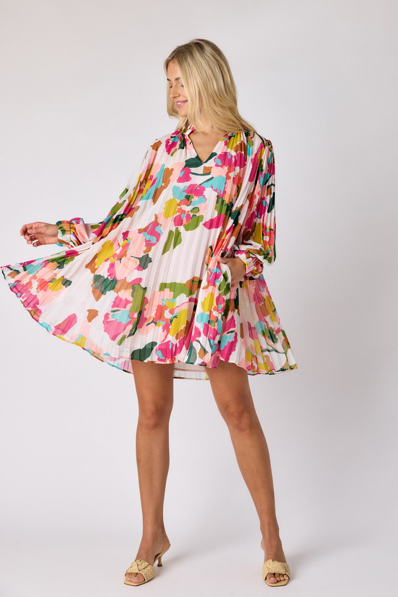 Heidi Dress - Botanic Blush