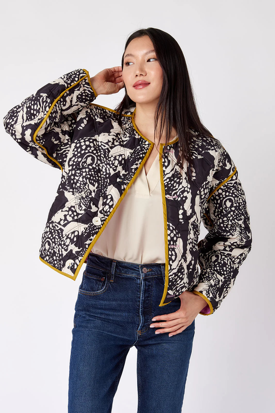 Crosby Felix Jacket - BW Leopard