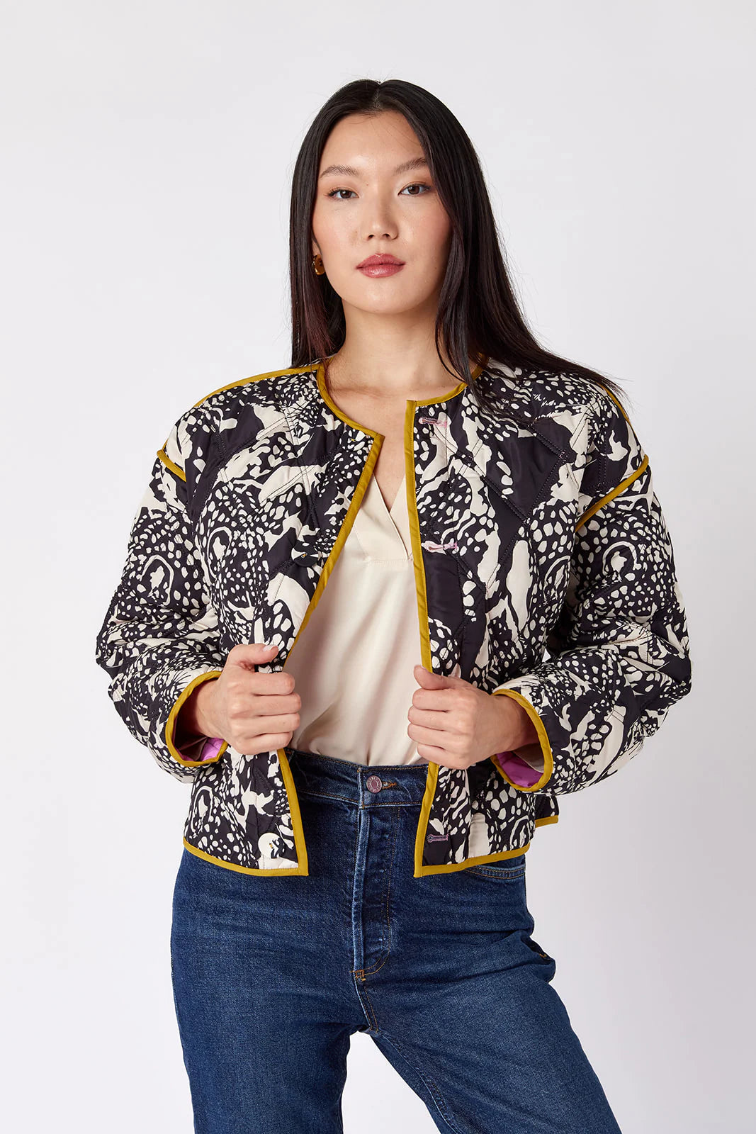 Crosby Felix Jacket - BW Leopard