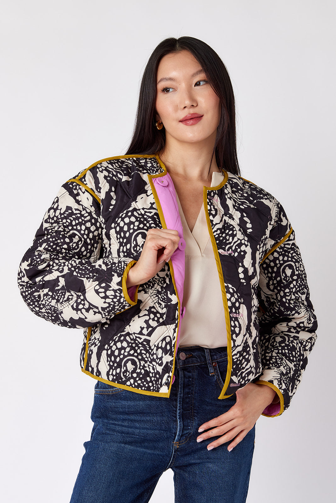 Crosby Felix Jacket - BW Leopard