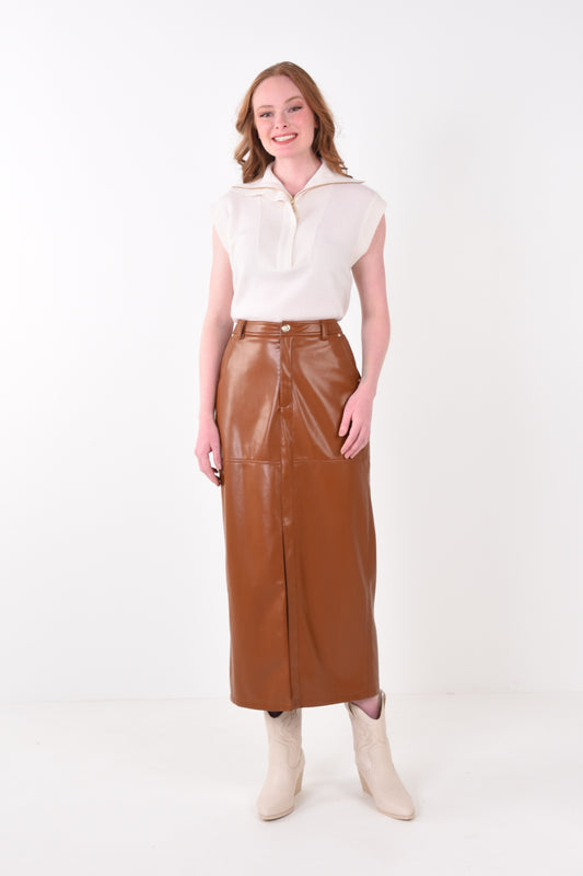 Pencil Skirt - Mocha