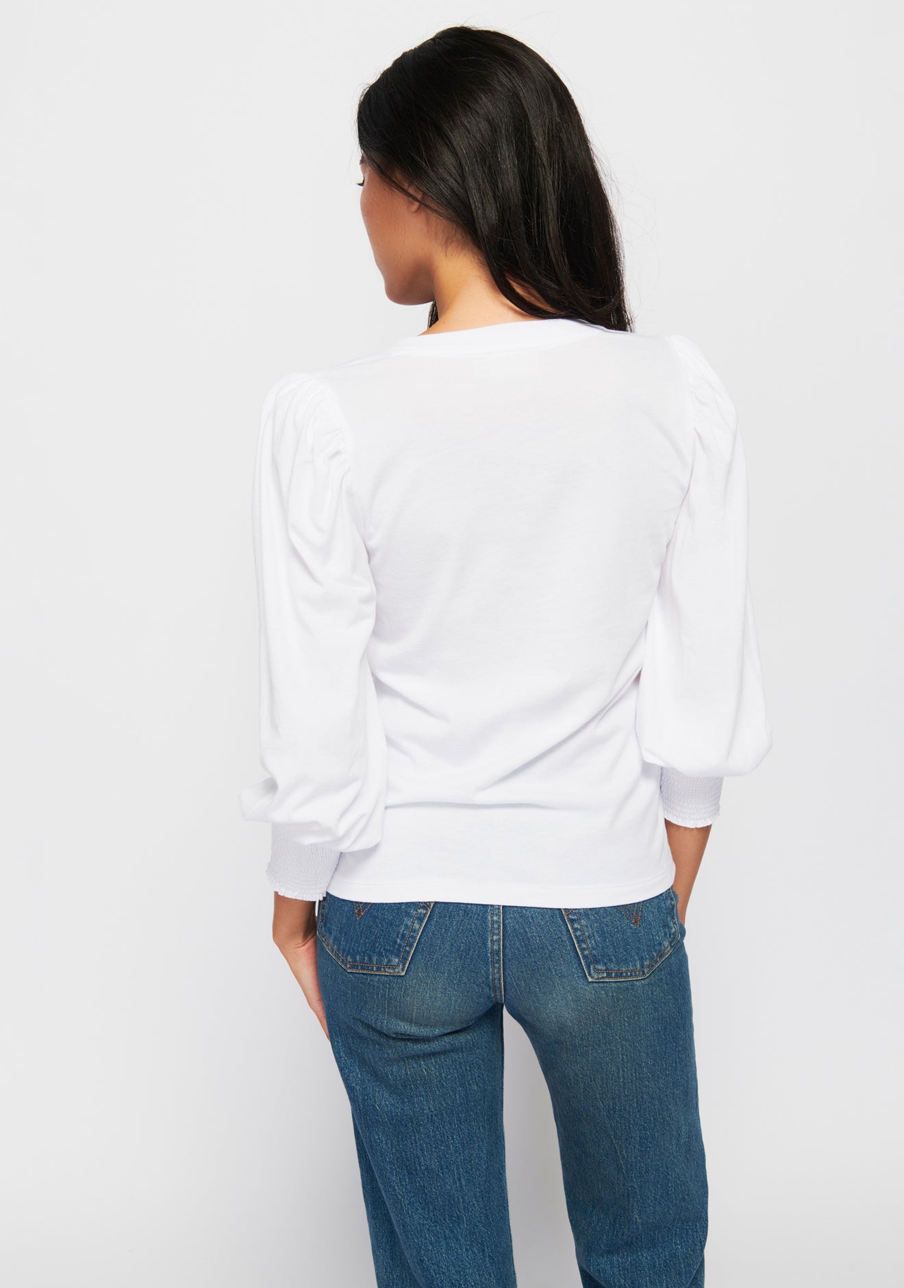 Flora Peasant tee