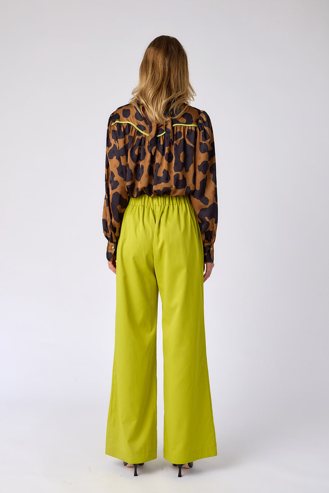 Crosby Cora Trouser - Chartreuse