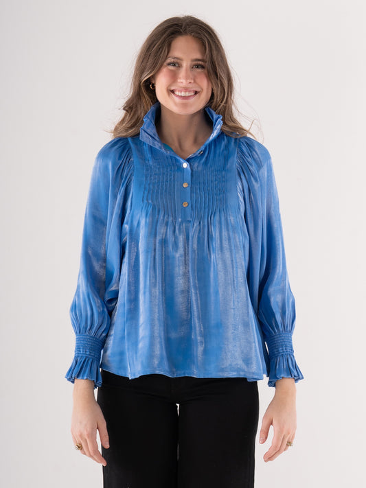 Charlotte Top - Sapphire