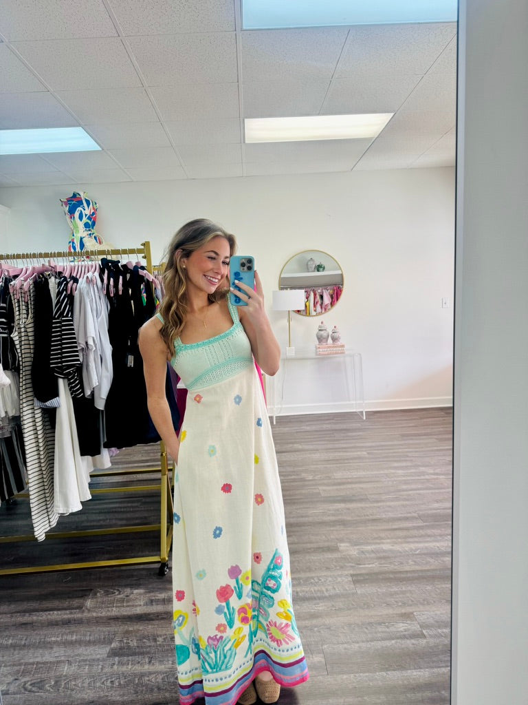 Lavinia Dress - Secret Garden Print