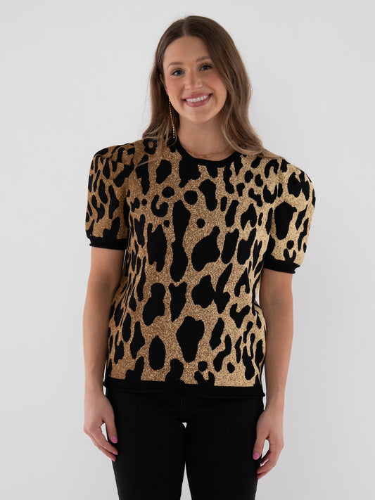 Crewneck Knit - Lady Leopard