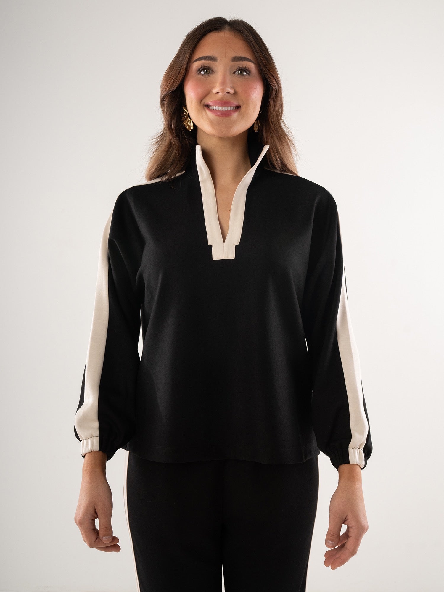 Long-sleeve Poppy - Midnight Vanilla