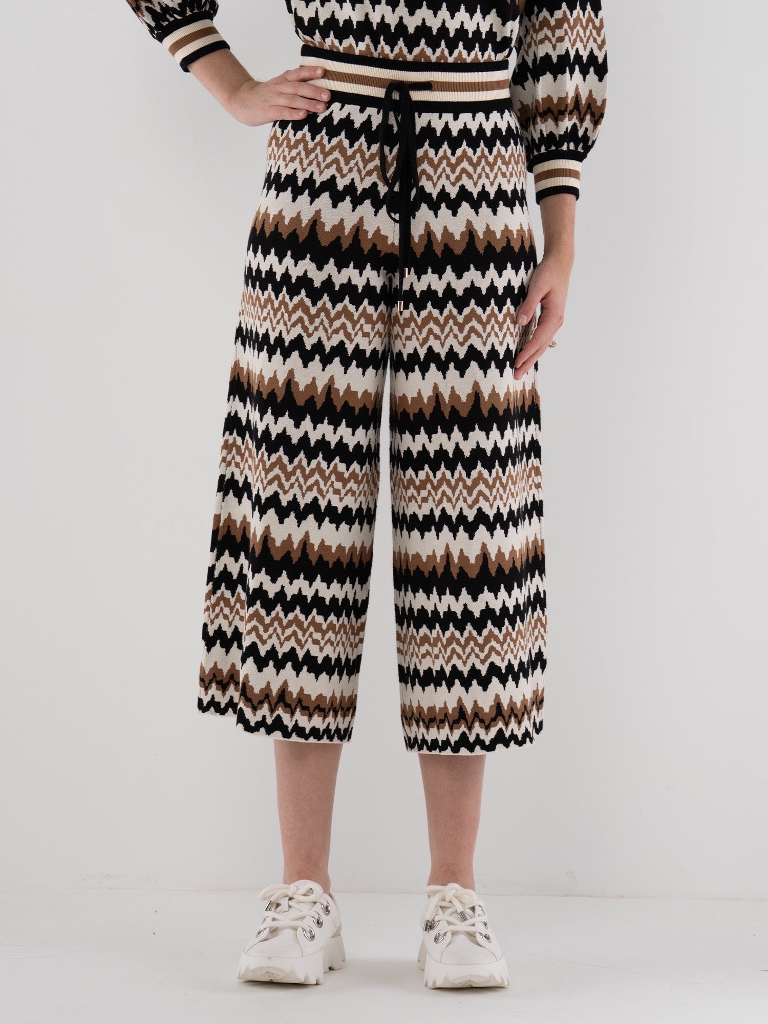 Teddy Crop Trouser - Mocha Mirage