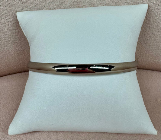 Everyday Bangle Bracelet - Silver