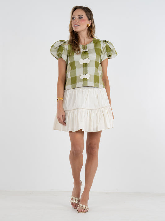 Isabella Top - Gingham