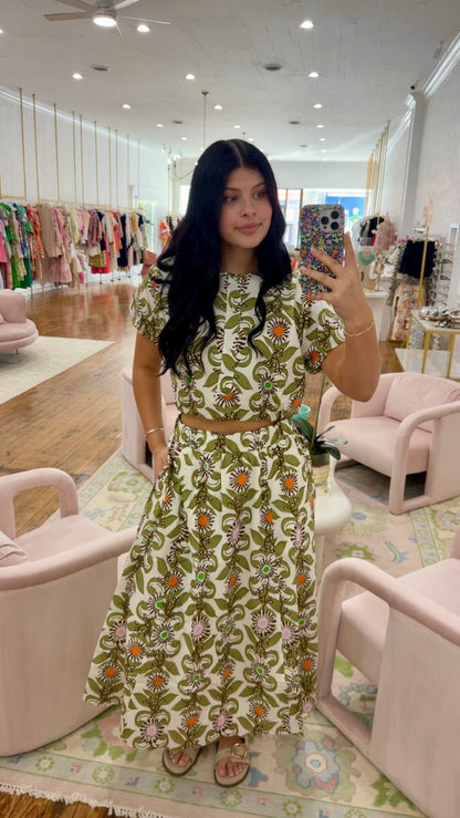 Sasha Skirt - Jardin