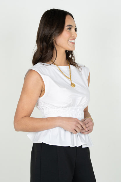 Aria Top - White