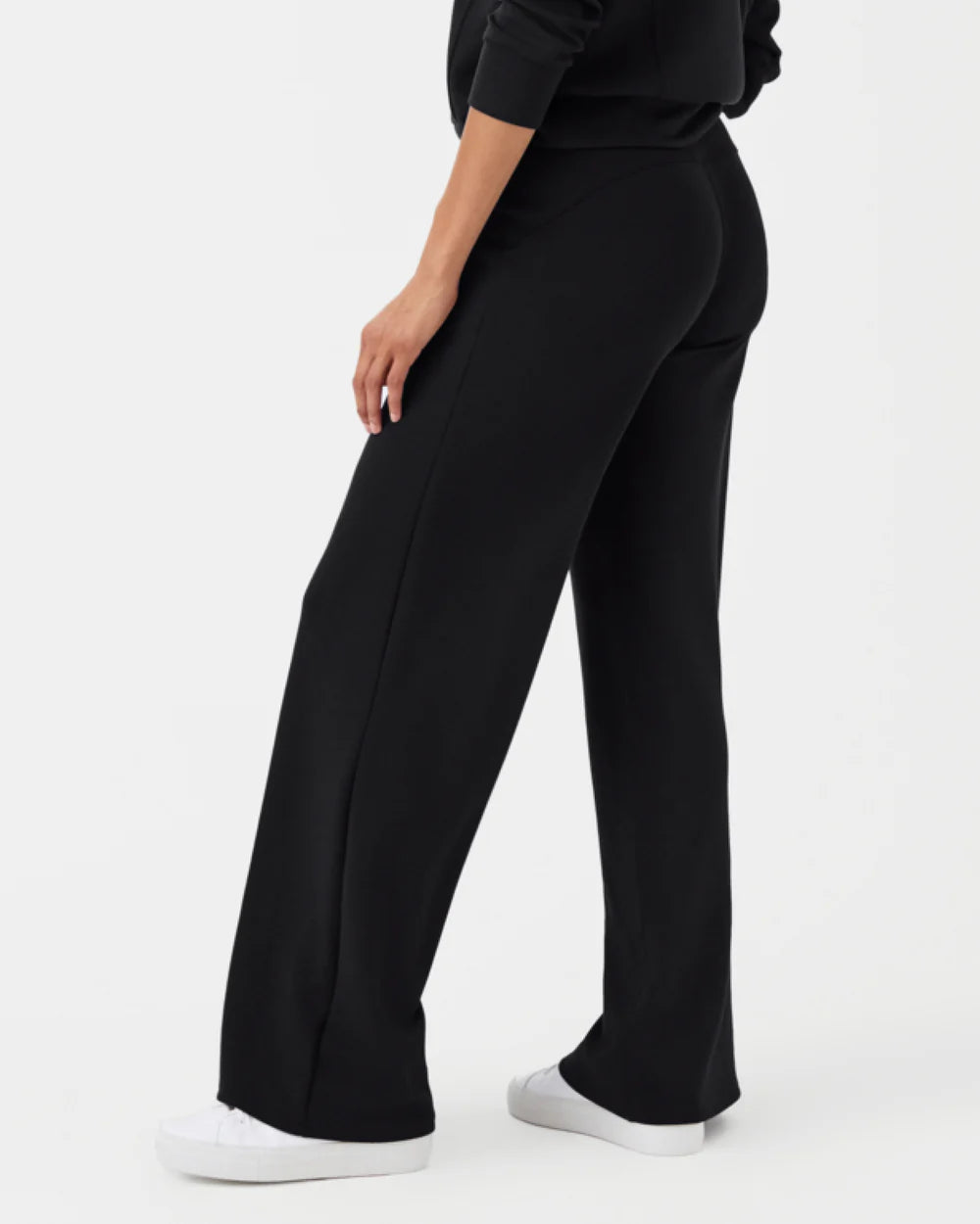 Spanx AirEssentials Wide Leg Pant - Very Black