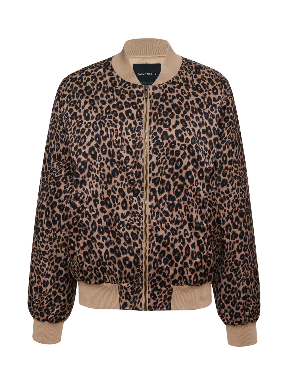 Monroe Sateen Bomber Jacket - French Kitty