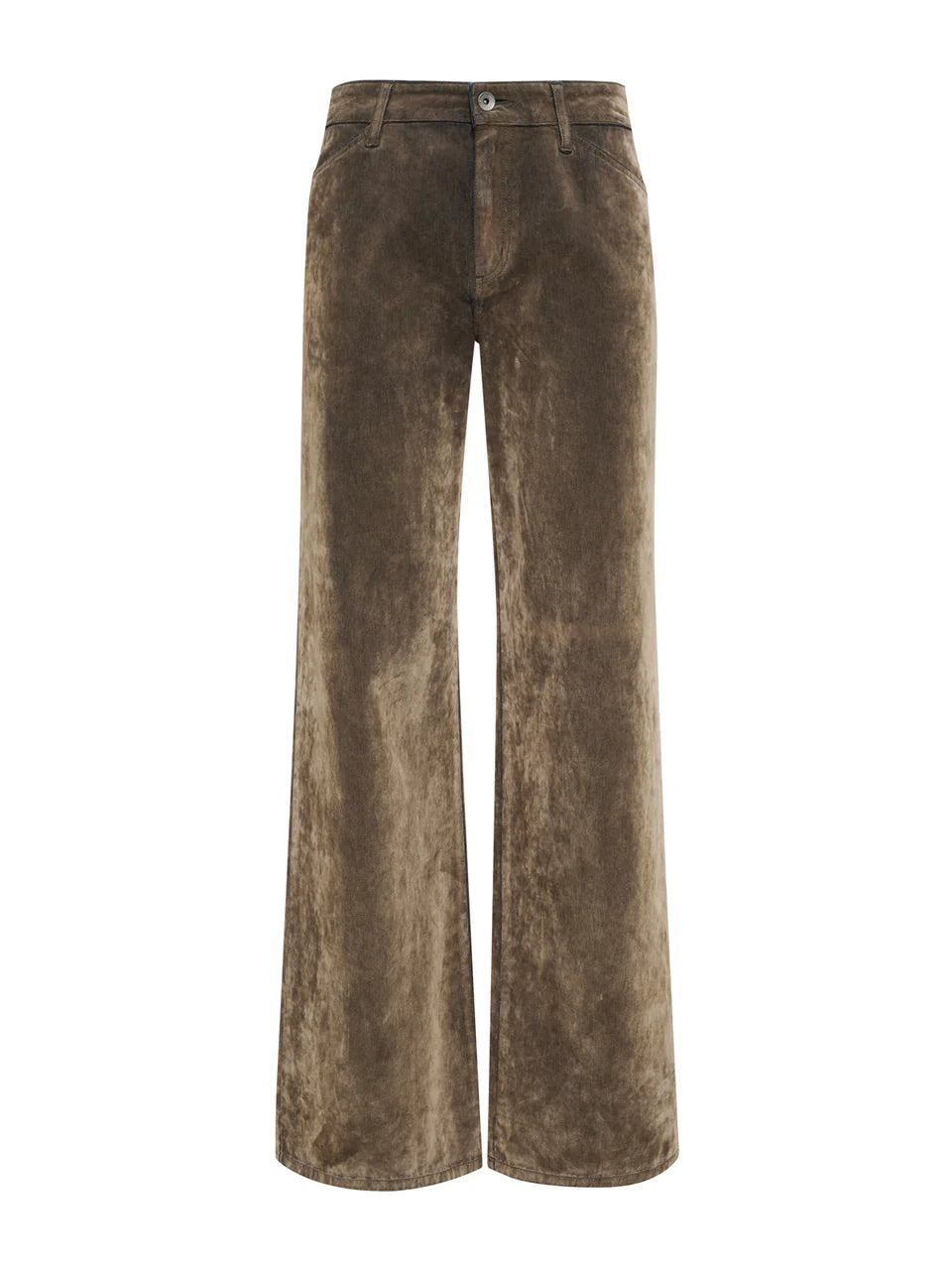 Cadence Relaxed Straight Jean - Light Bronze