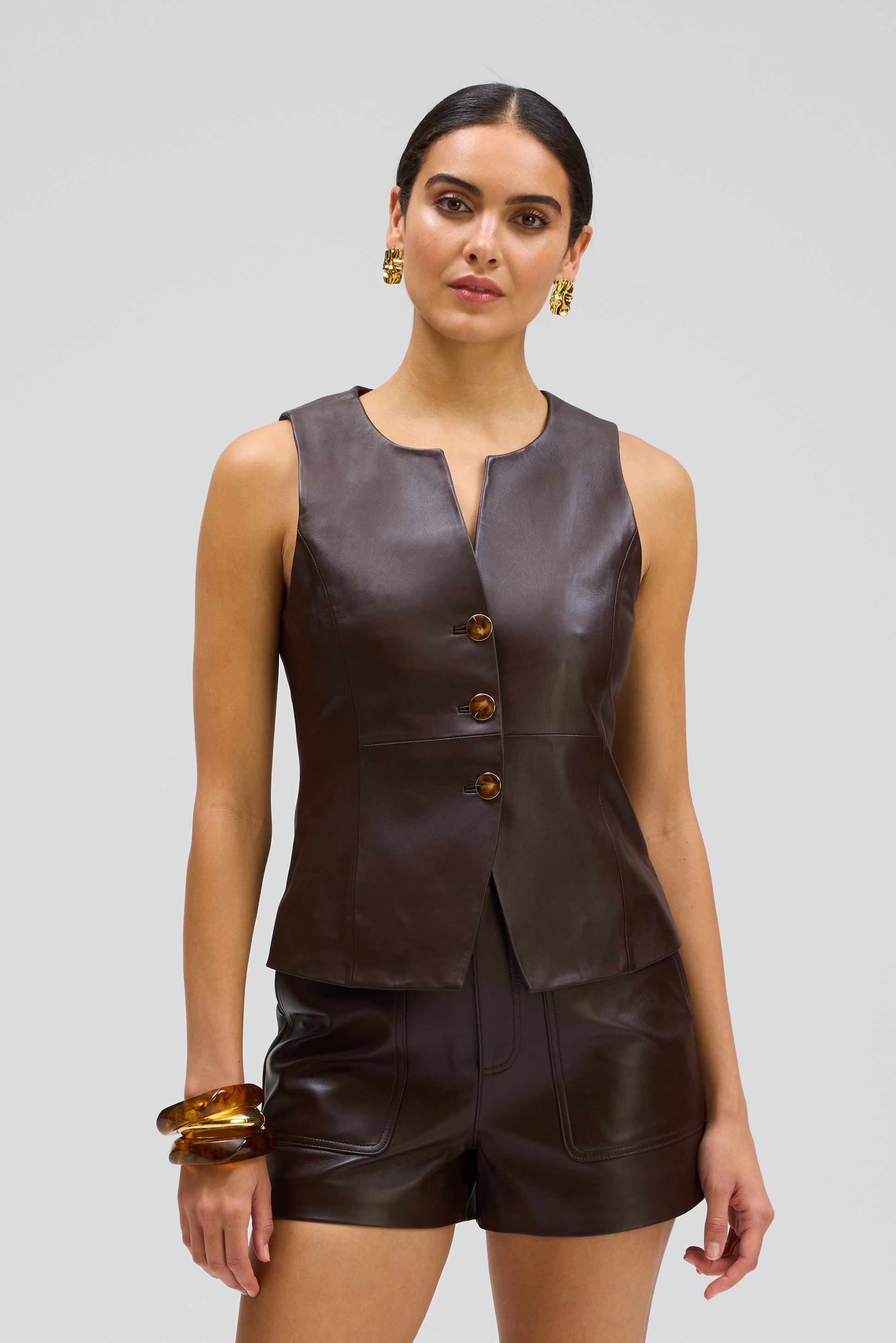 OLIVER LEATHER VEST