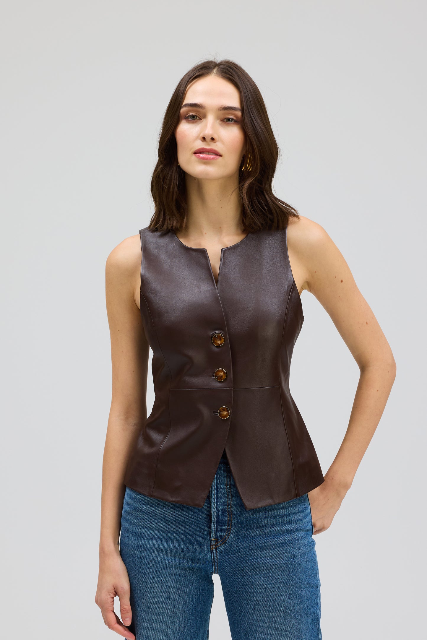 OLIVER LEATHER VEST