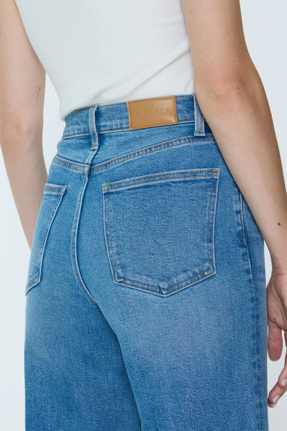 Lana Crop High Rise Ultra Wide Leg - Wild Heart