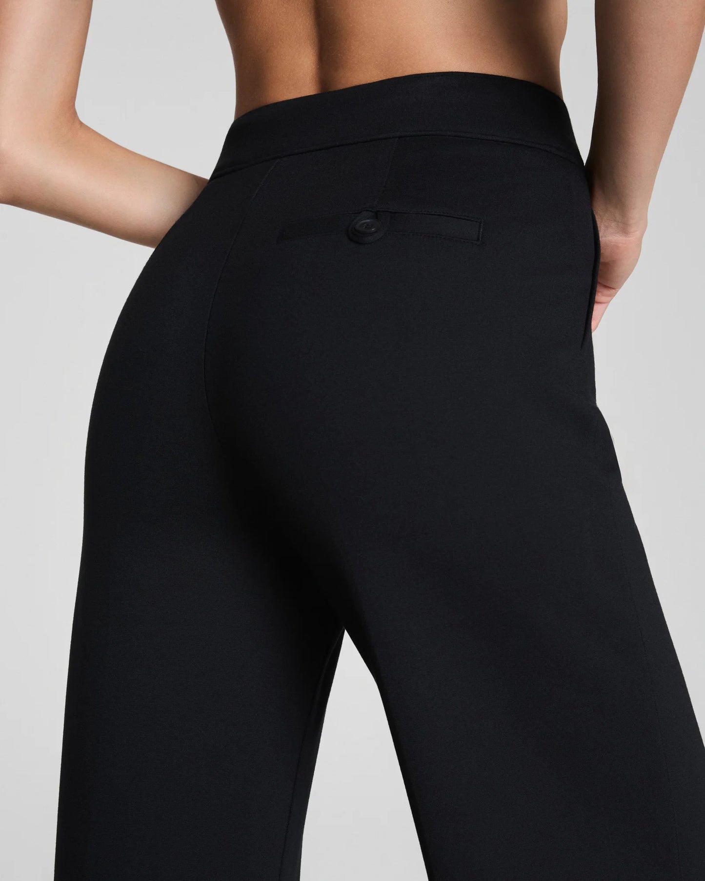 Spanx Ponte Wide Leg Pant - Classic Black