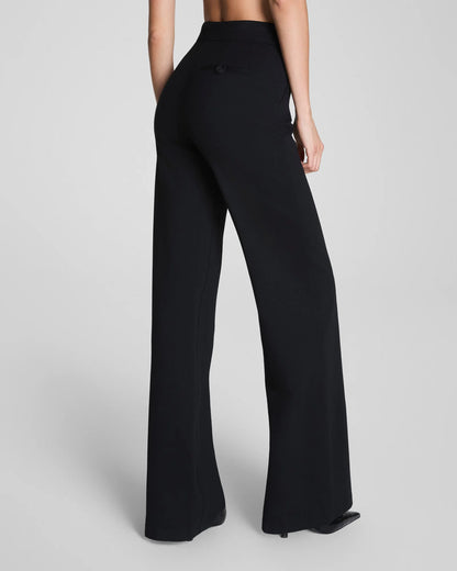 Spanx Ponte Wide Leg Pant - Classic Black