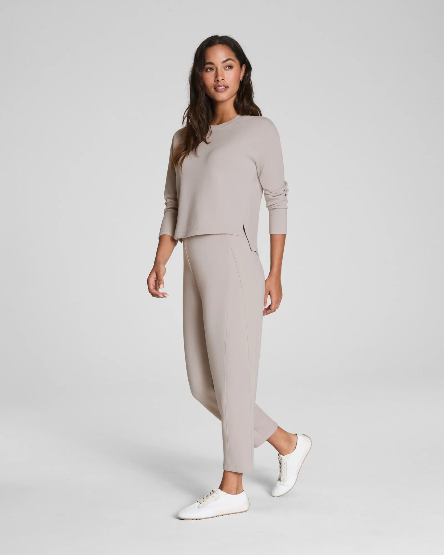 Spanx AirEssentials Barrel Leg Pant - French Grey