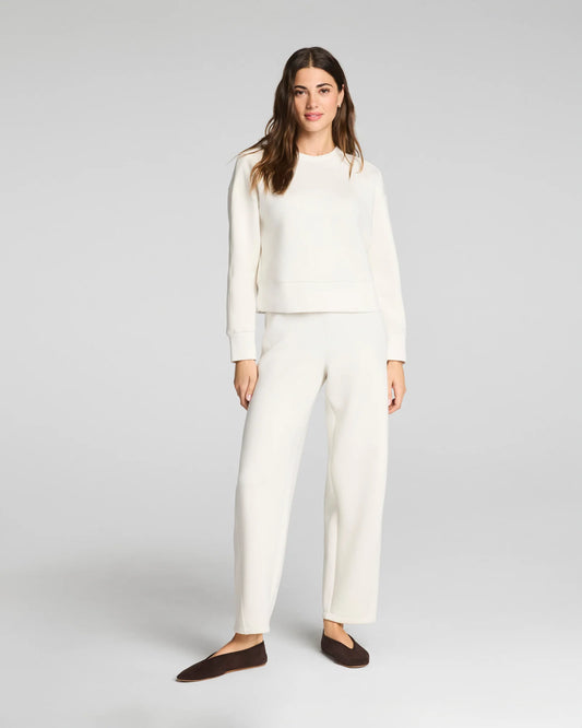 Spanx AirEssentials Luxe Barrel Leg Pant - Ivory