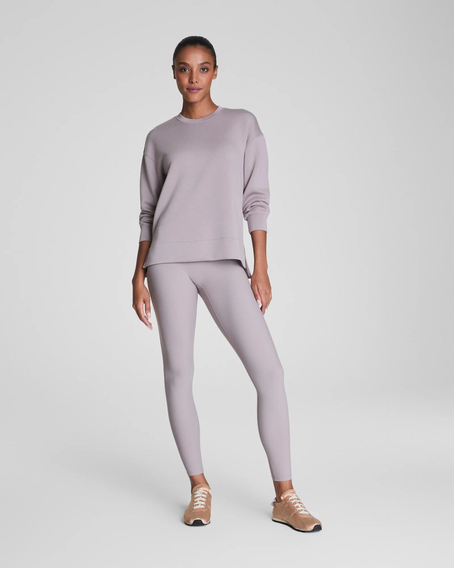 Spanx AirEssentials Crewneck Tunic - Coastal Fog