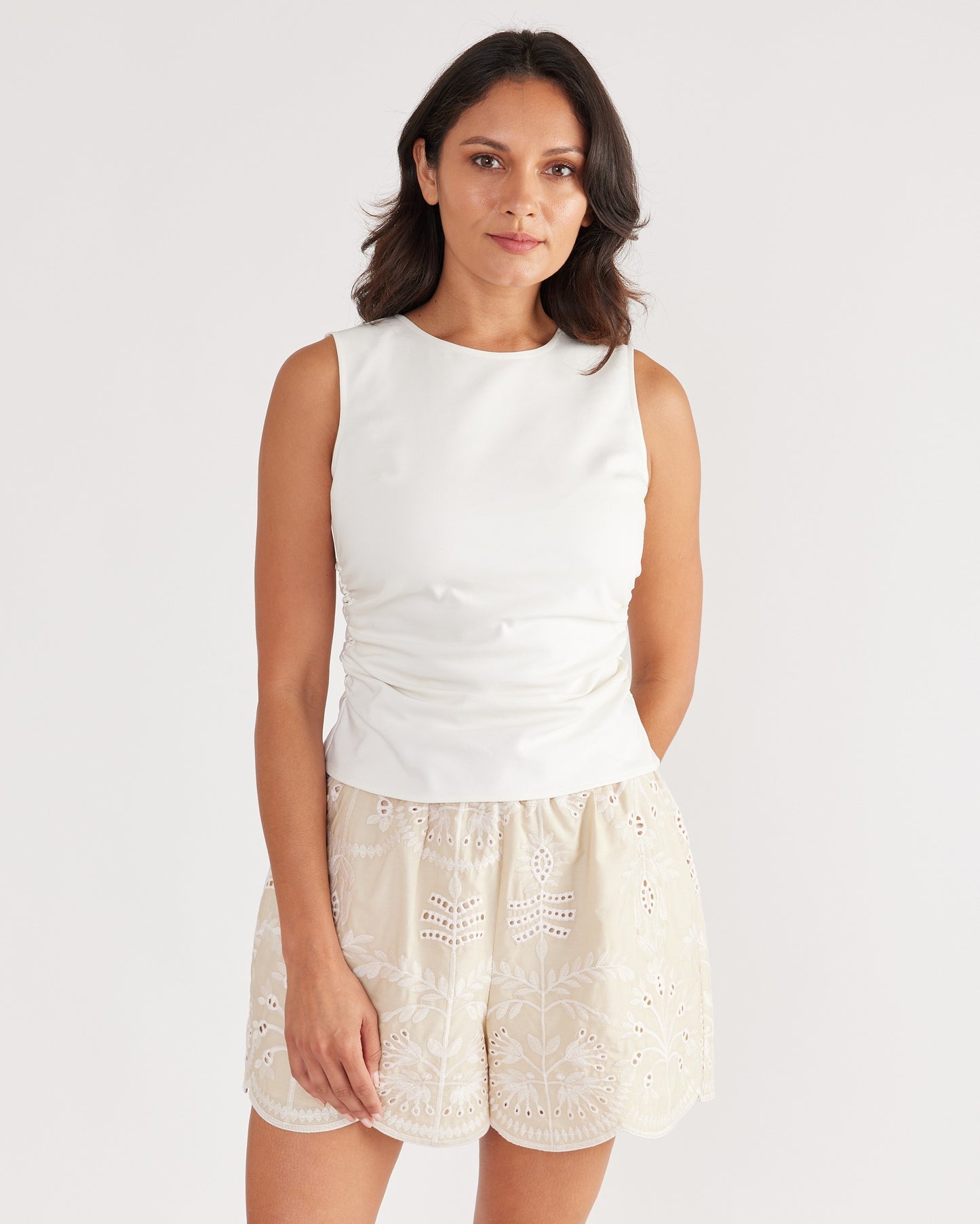 Jett Tank - Washed White