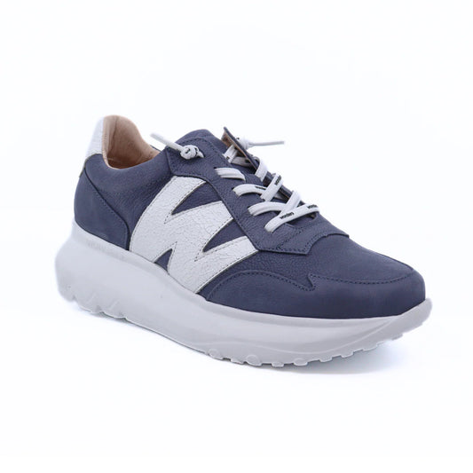Wonders Almeria ULTRAFLY Sneakers - Nubuk Baltic