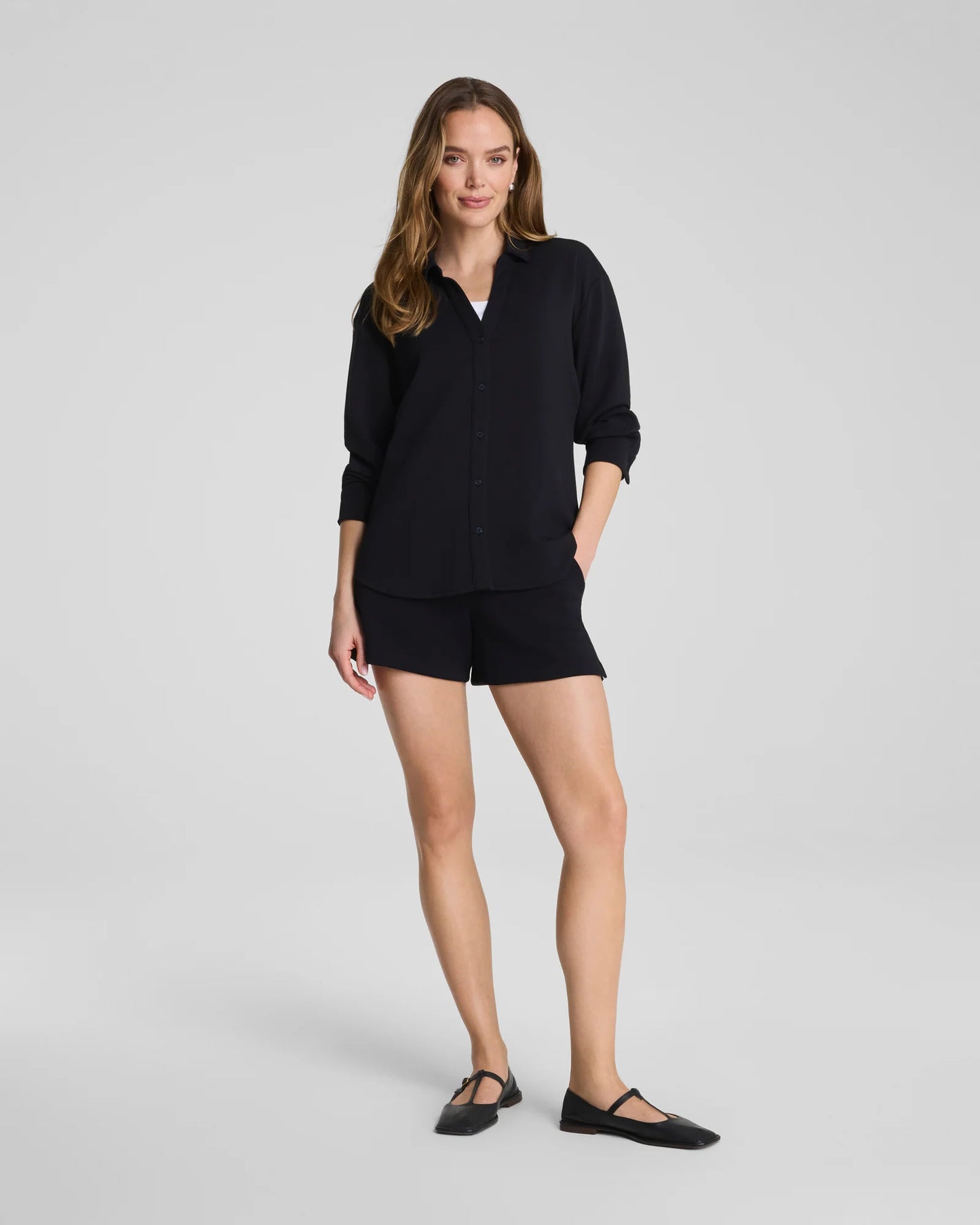 Spanx AirEssentials Shorts, 5" - Very Black