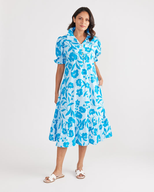 Priestly Dress - Delphinium