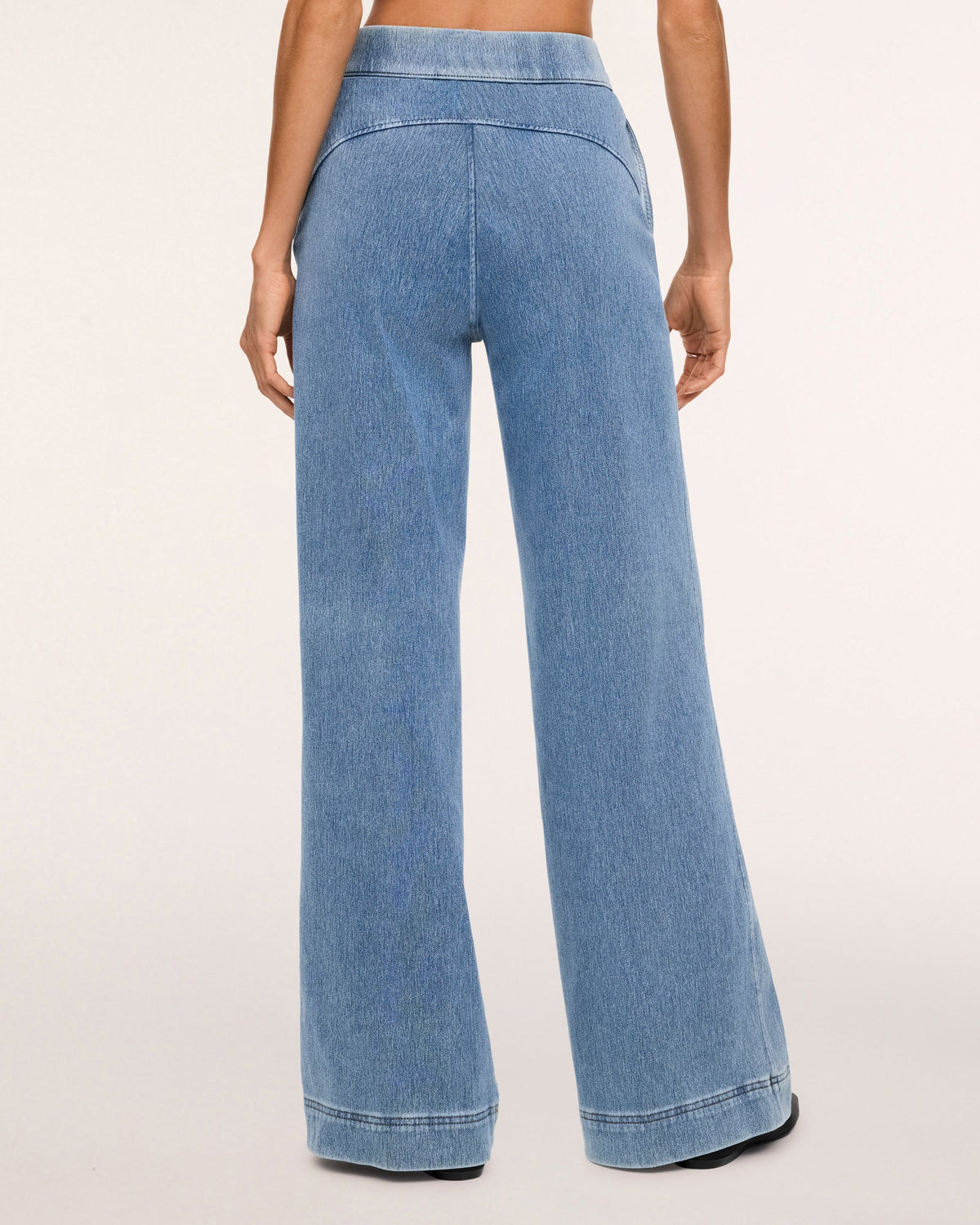 Spanx Denim-ish Wide Leg Pant - Twilight Blue