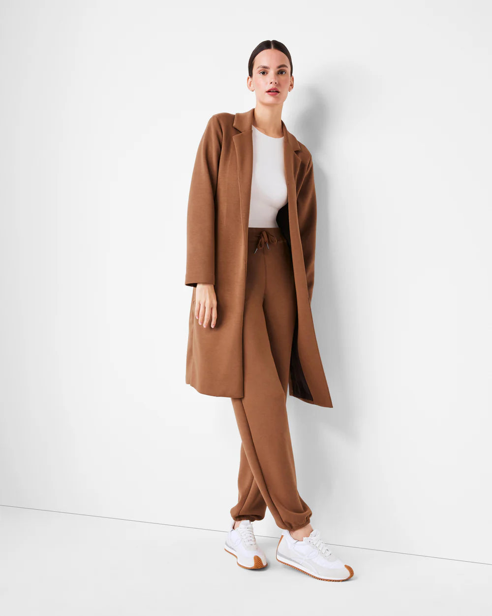 Spanx AirEssentials Long Jacket - Cocoa