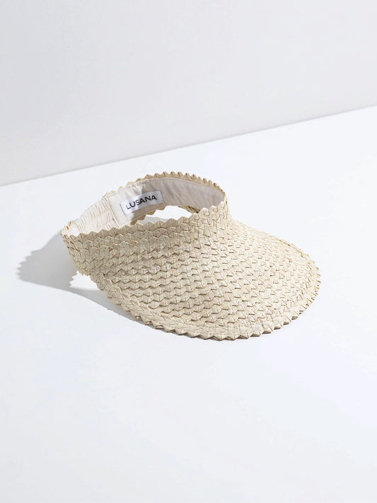 Solid Baha Visor - Off White