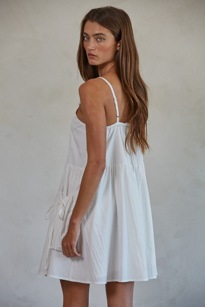 Cherney Mini Dress - Off White