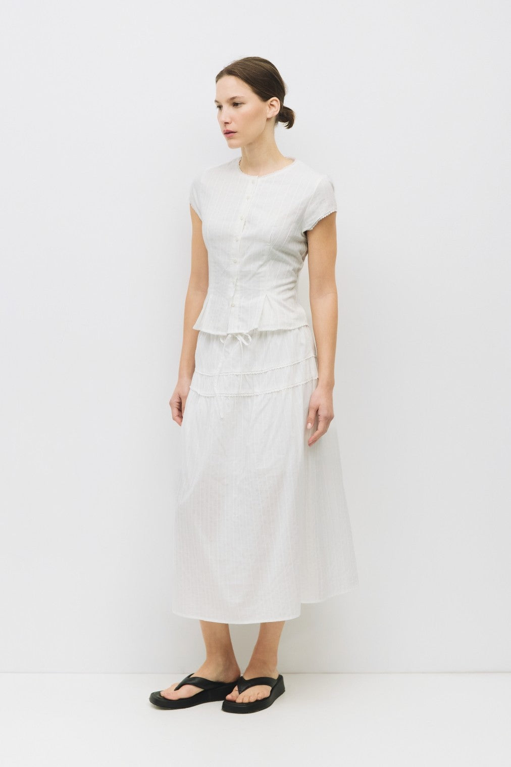 The Keaton Top - White