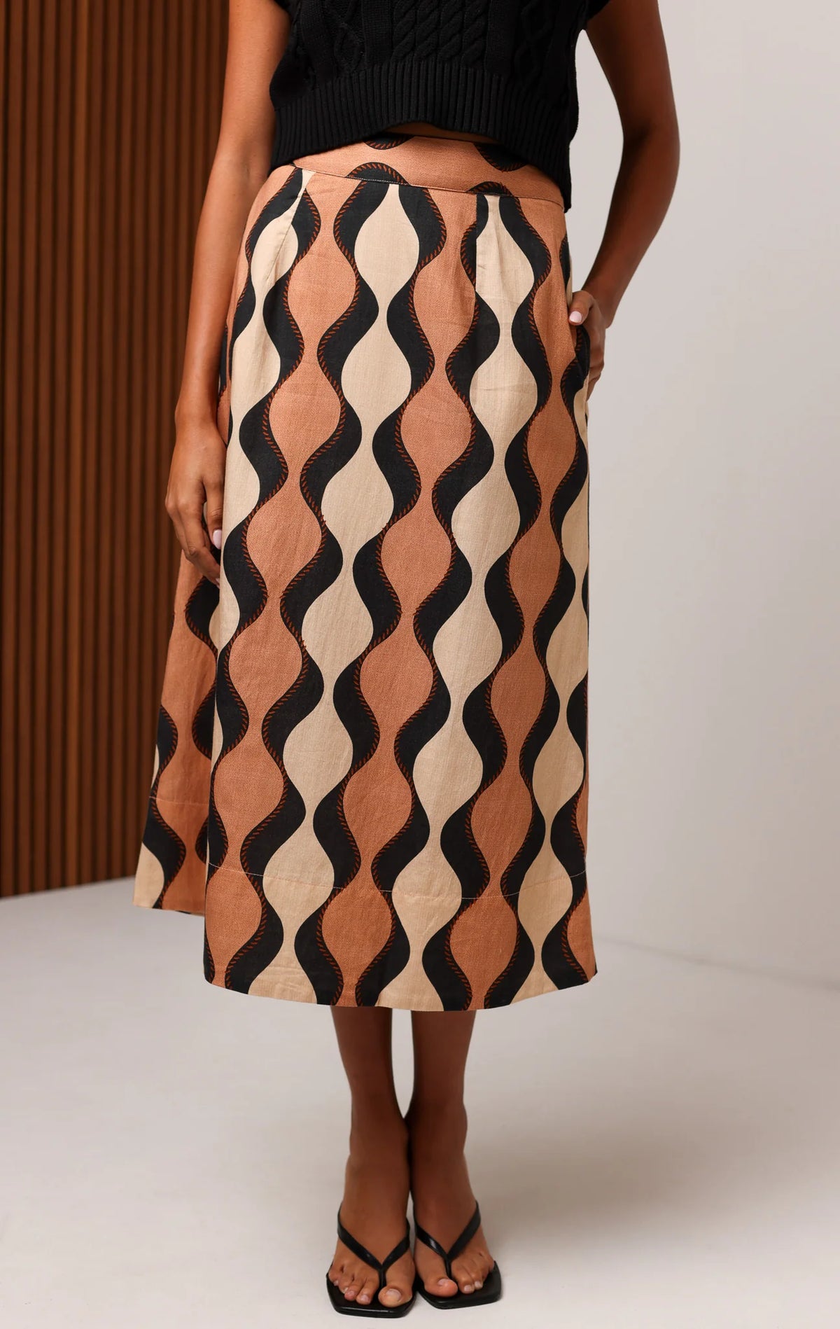 Meredith Midi Skirt - Current