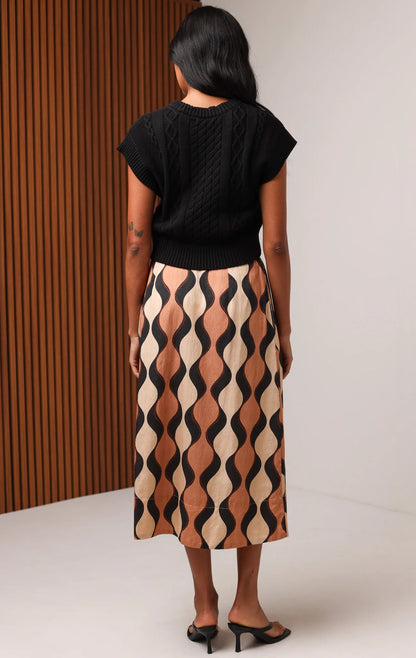 Meredith Midi Skirt - Current