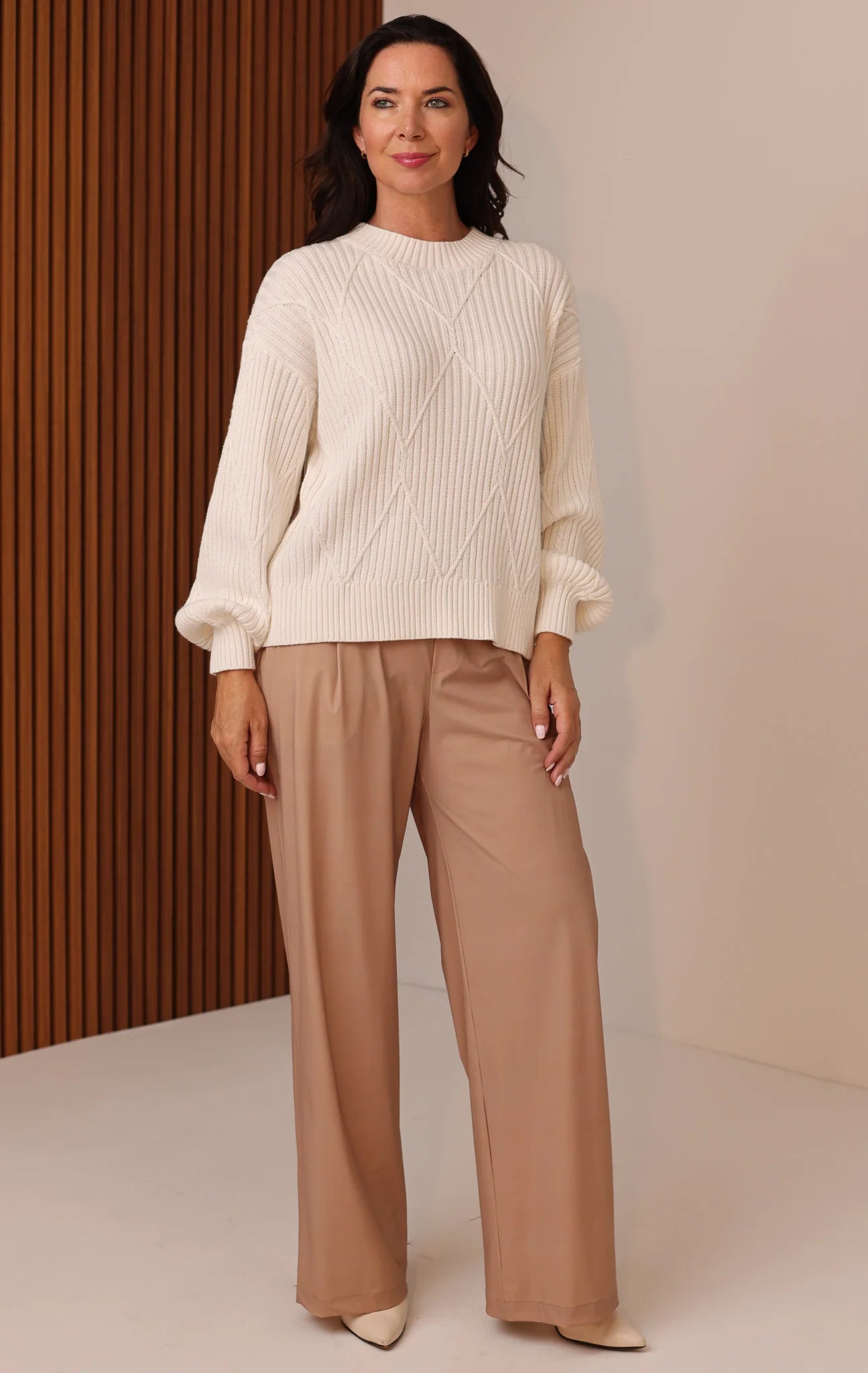 Eloise Sweater - Ivory