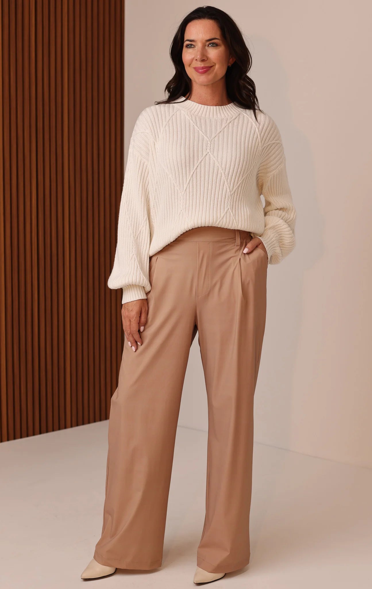 Eloise Sweater - Ivory