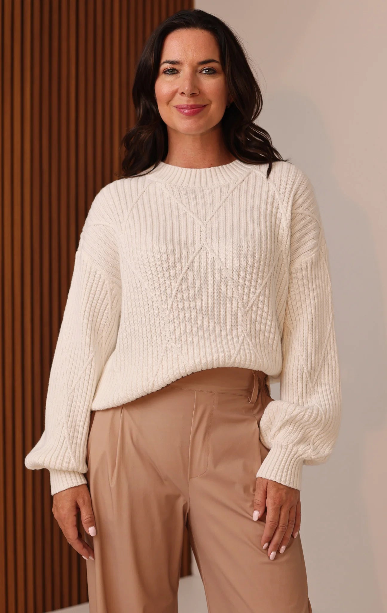 Eloise Sweater - Ivory