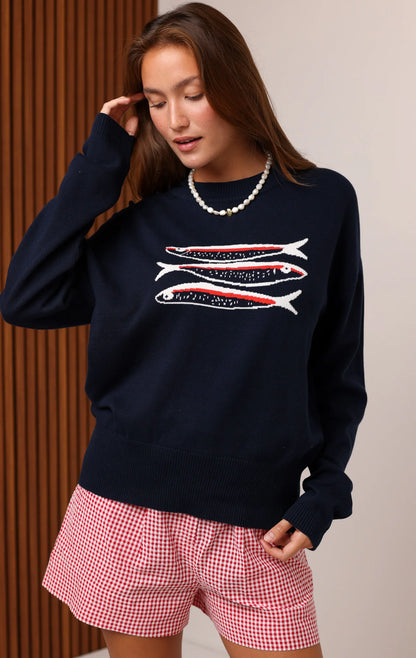 Sardine Sweater - Navy