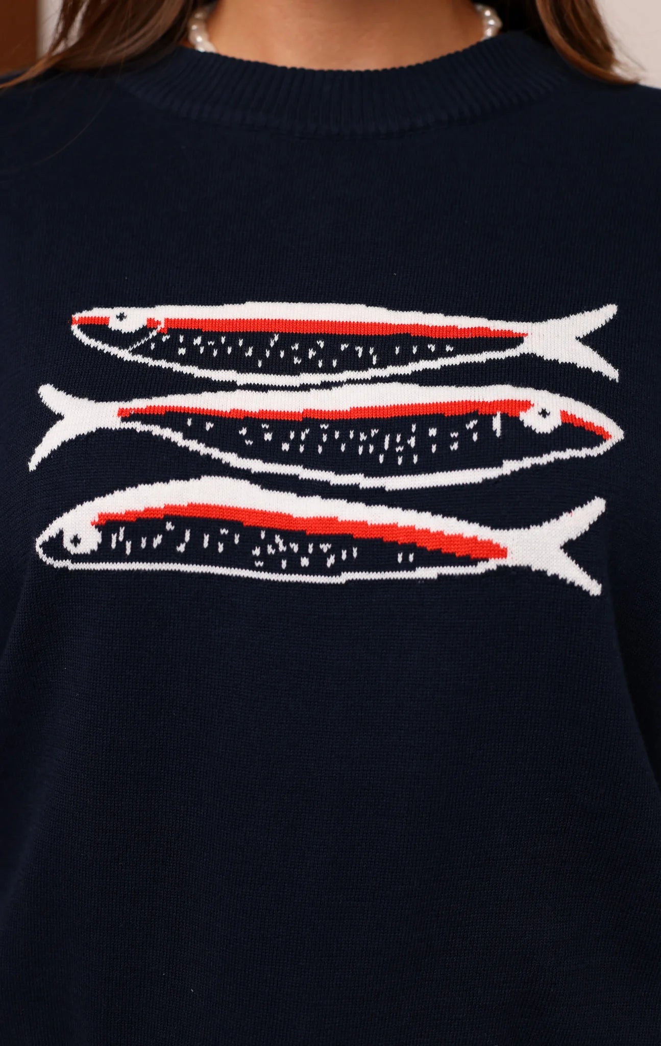 Sardine Sweater - Navy