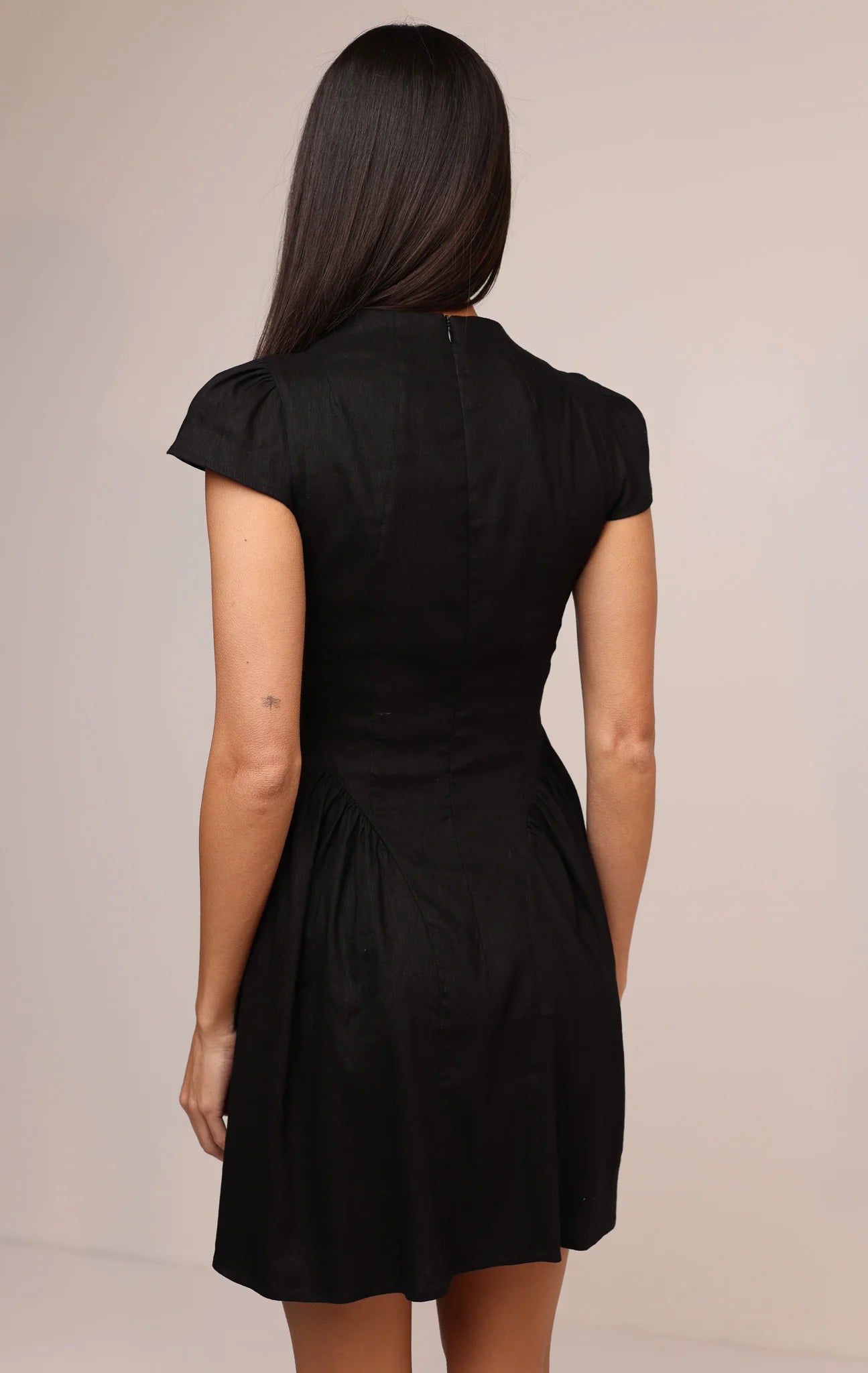 Dahlia Mini Dress - Black