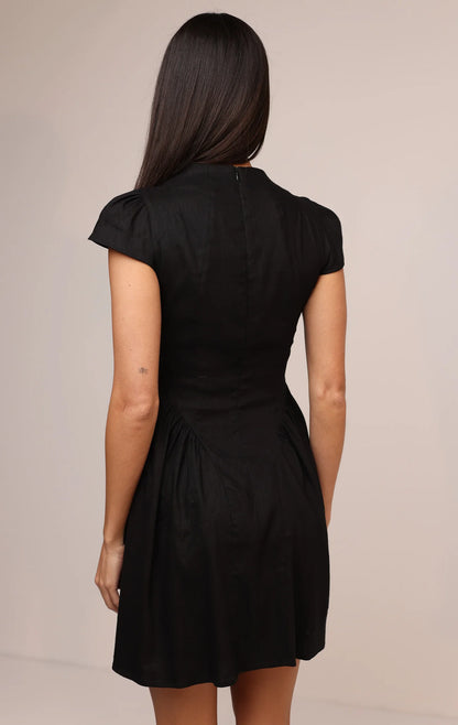 Dahlia Mini Dress - Black