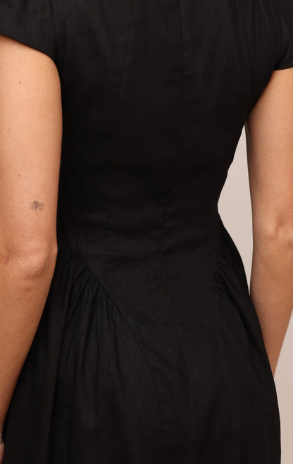 Dahlia Mini Dress - Black